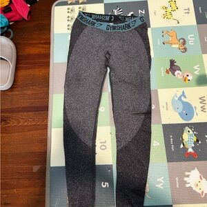 Gymshark Grey and Blue Leggings size L